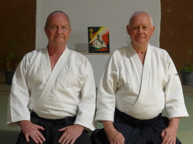 Philippe Sense et Michel Bécart Shihan (St Antonin, Juillet 2016)